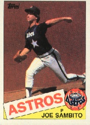 1985 Topps Baseball Cards      264     Joe Sambito